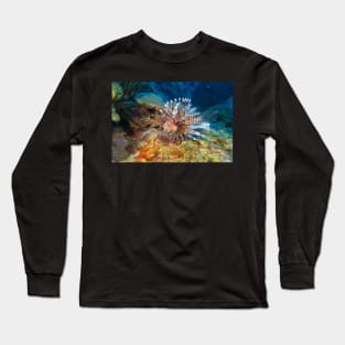 Lion in the Caribbean Long Sleeve T-Shirt